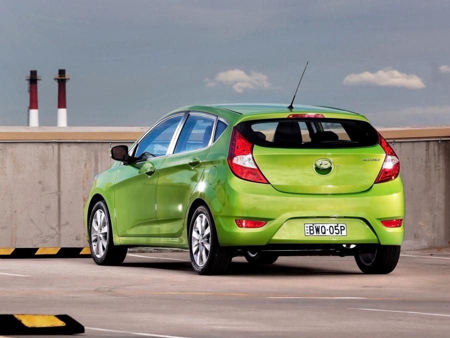  Hyundai Accent 5-Door 2011 года  (AU) (фото 5 из 16)